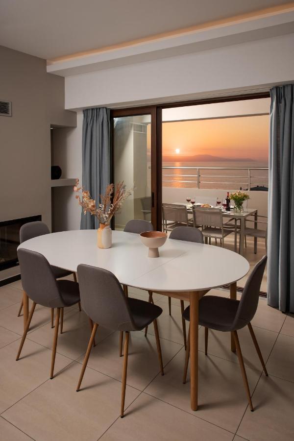 Overview Chania With Sea View And Amazing Sunset 外观 照片